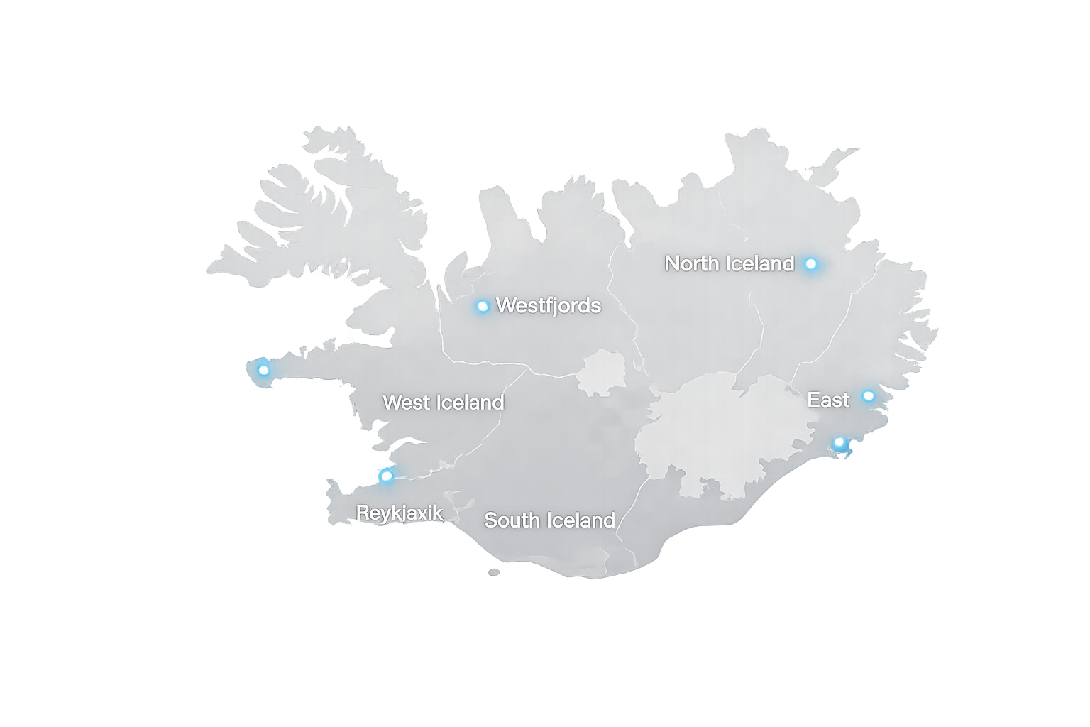 Iceland map